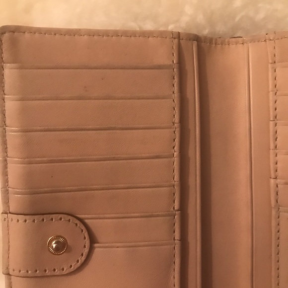 Kate Spade leather wallet purple and cream - Picture 4 of 16